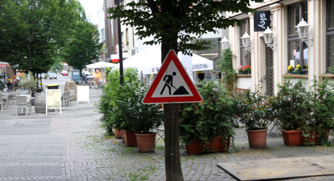 Der Umbau der Bonenstraße wird vorerst gestoppt. Foto: Wagner