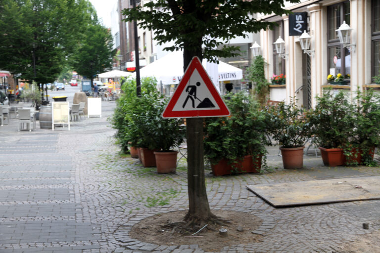 Der Umbau der Bonenstraße wird vorerst gestoppt. Foto: Wagner