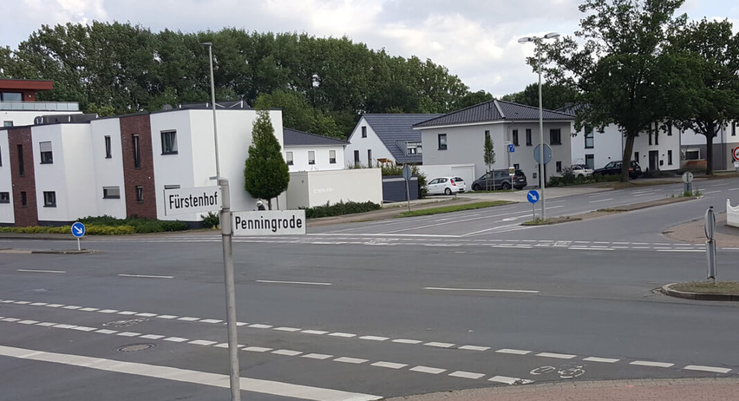 An dieser Stelle, Kreuzung Penningrode/Fürstenhof, sei in Zukunft auch ein Kreisverkehr denkbar. Foto: Wagner