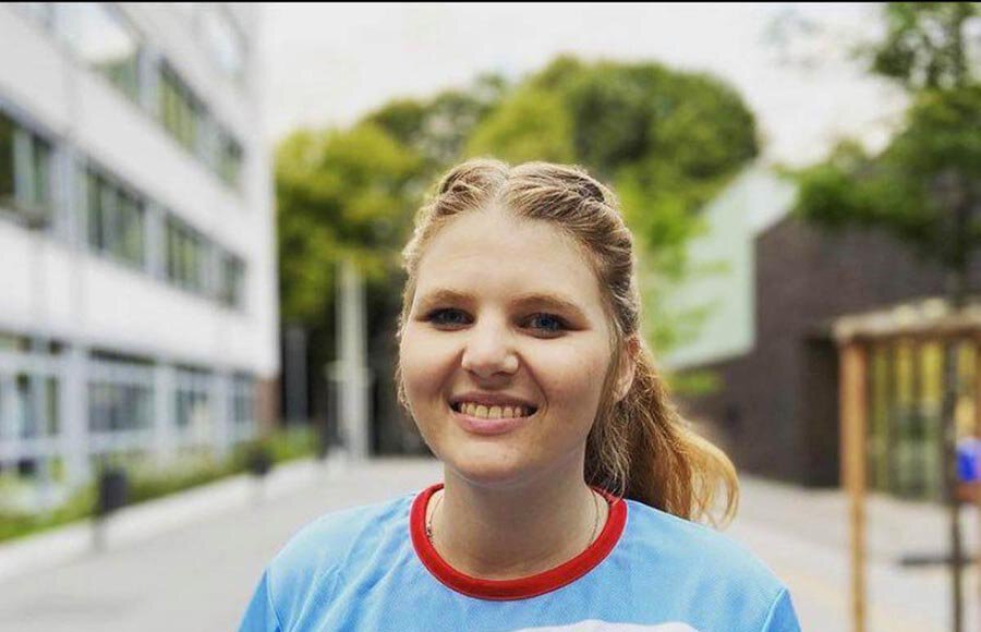 Jenny Böttger ist Kapitänin der 1. Volleyballdamen des TV Werne - und derzeit wegen der Pandemie zum Pausieren gezwungen. Foto: TVW