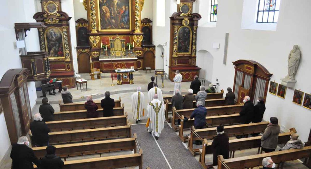 Die Kapuziner ändern zum 1. Juli 2022 die Gottesdienst- und Öffnungszeiten in der Klosterkirche. Archivfoto: Schwarze