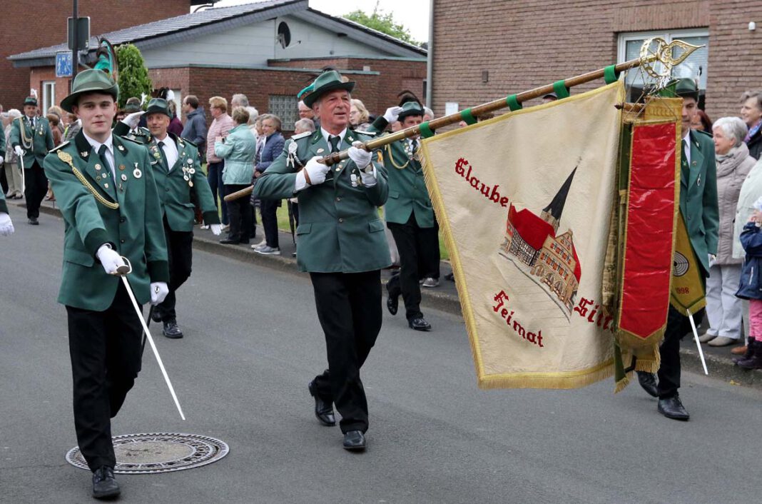 Werne Schützenfest Lütkeheide Pfingstschützenfest Foto: Volkmer Die Schützenvereinigung an der Horne hat ihr Pfingstschützenfest 2021 ersatzlos gestrichen. Foto: Volkmer