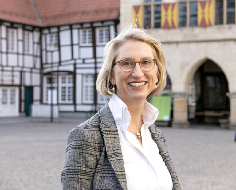 Carolin Brautlecht übernimmt am 1. Juni die Position der Geschäftsführerin der Wirtschaft und Marketing Soest GmbH. Foto: Nicole Friedrich / Werne Marketing
