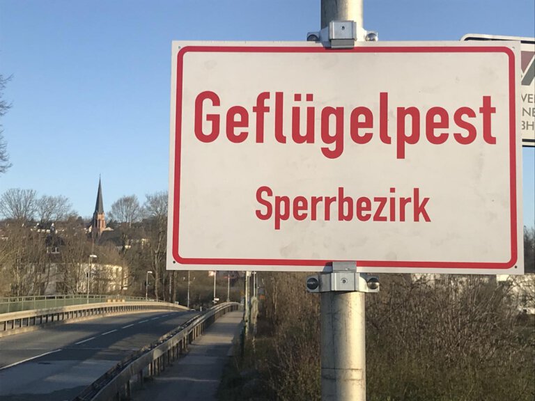 Der Geflügelpest-Sperrbezirk, der auch Bereiche von Fröndenberg/Ruhr betrifft, wird am Freitag, 30. April, aufgehoben. Foto: Birgit Kalle – Kreis Unna