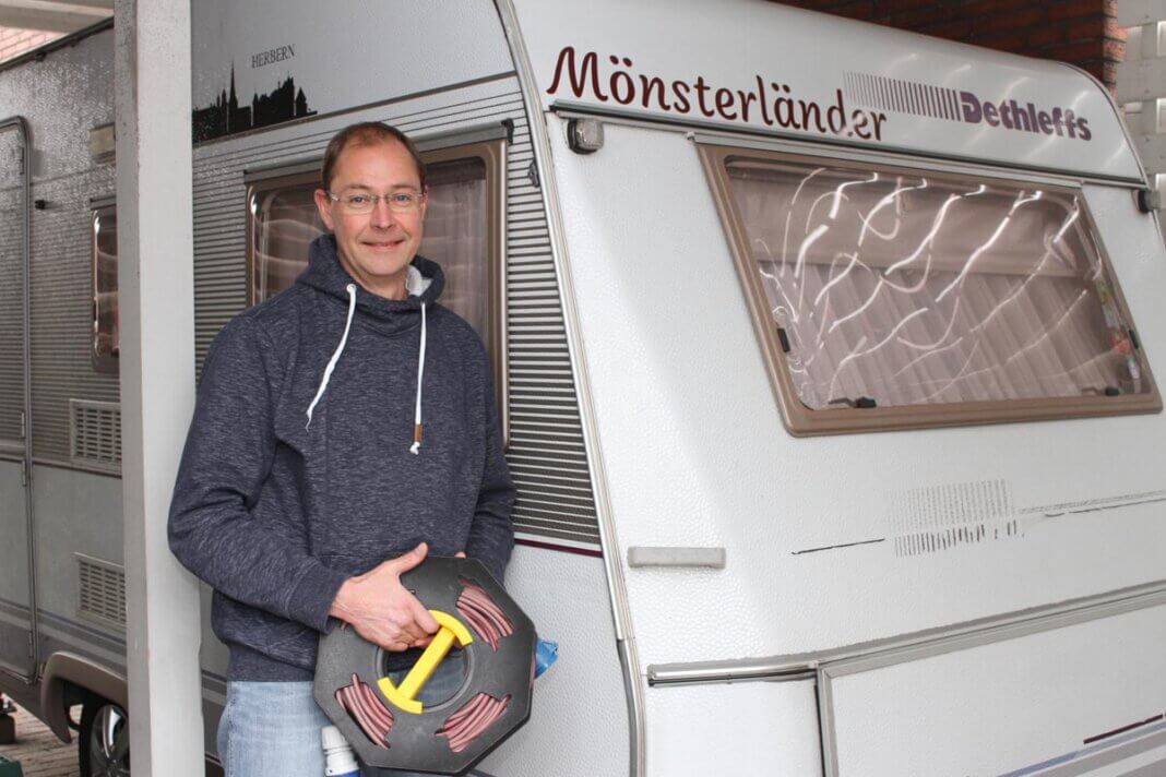 Heiko Mönster Heiko Mönster vor seinem „Mönsterländer
