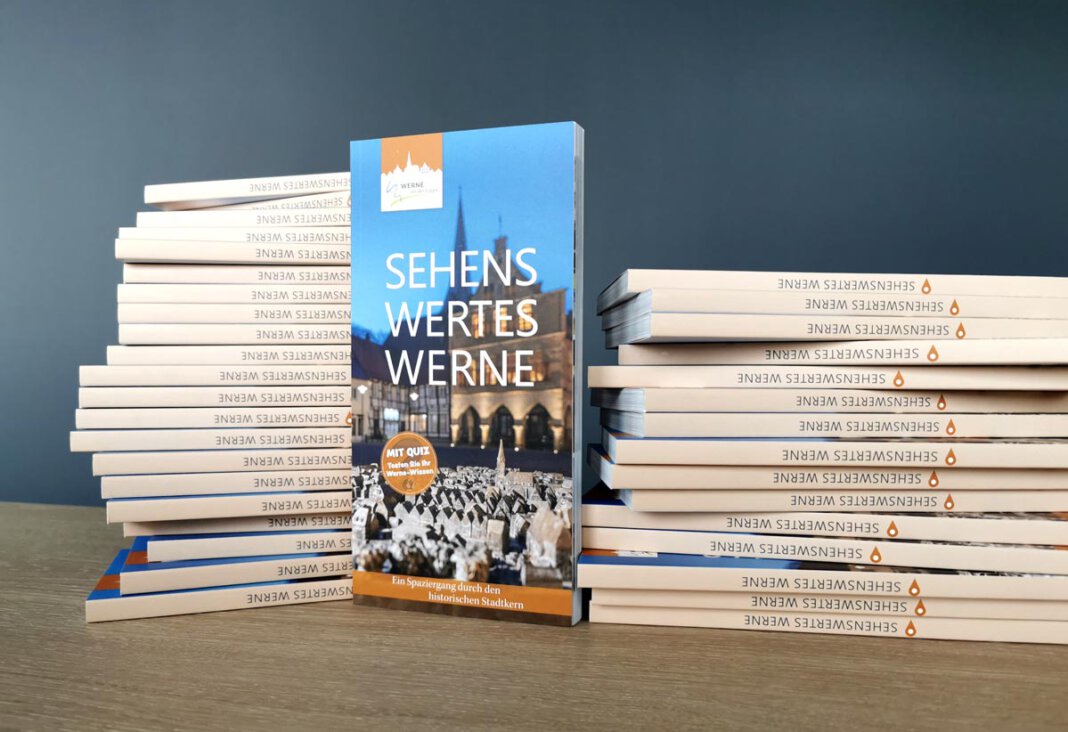 Sehenswertes Werne_Bücher Ausgewählte Bauwerke, Straßen und Plätze werden auf rund 150 Seiten in Text und Bild präsentiert. Foto: N. Friedrich/Werne Marketing