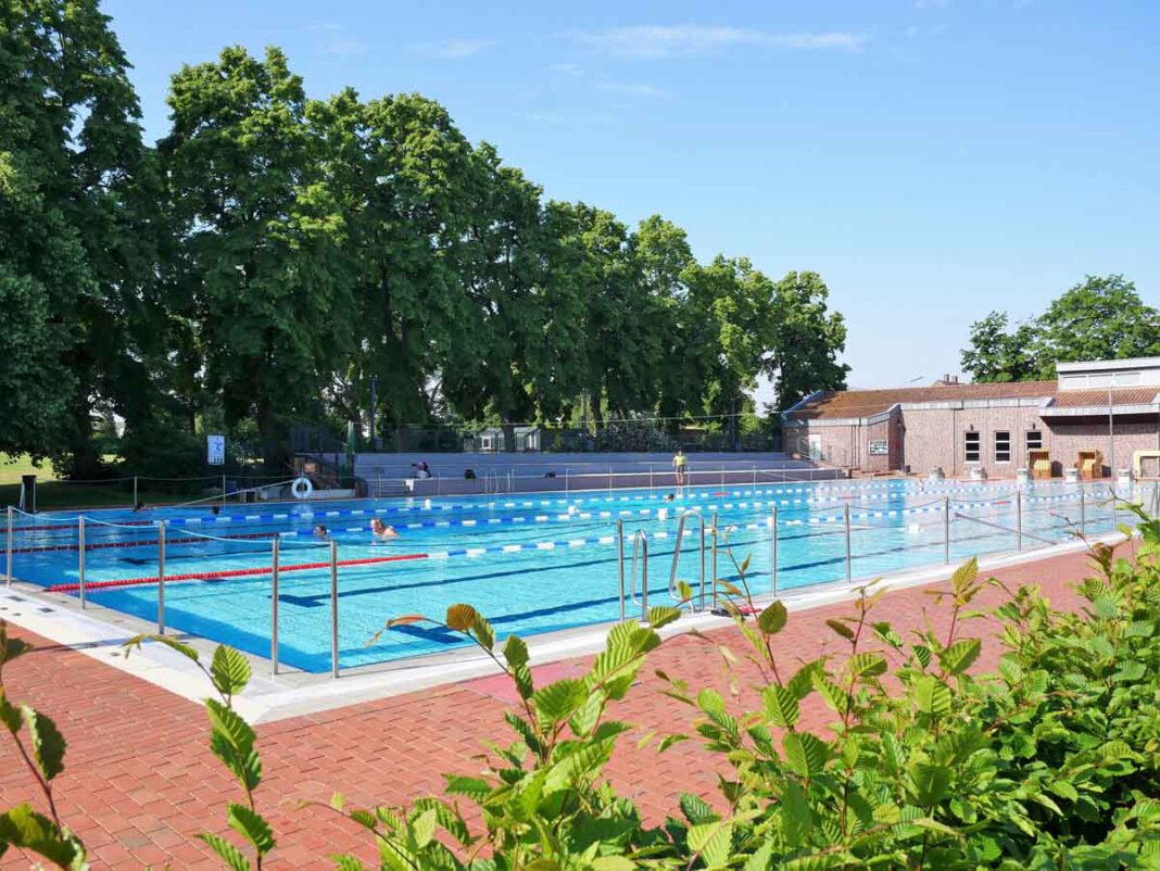 Freibad Werne 1 Freien Eintritt ins Familien- und Freibad für alle Kinder von sechs bis 17 Jahren gibt es in den Sommerferien. Foto: Gaby Brüggemann