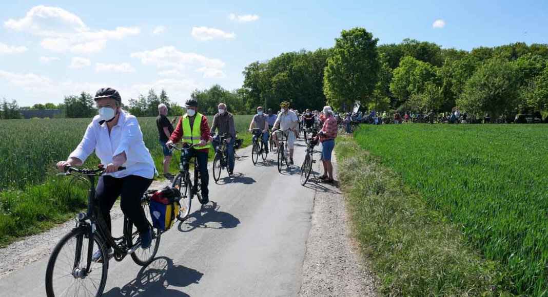 Zur zweiten Protest-Radtour lädt BIN am kommenden Sonntag ein. Foto: Gaby Brüggemann