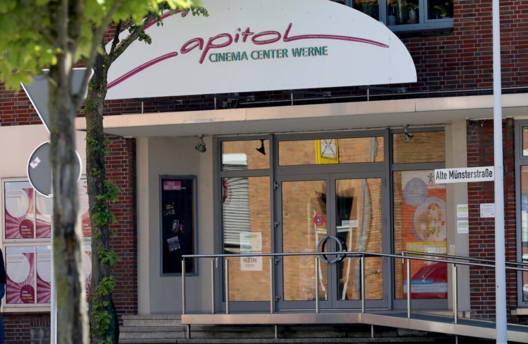 Kino Capitol Werne Aufgrund von Reparaturarbeiten hat sich der Neustart des Capitol-Kinos in Werne verzögert. Jetzt aber steht fest, ab wann hier wieder Filme gezeigt werden. Foto: Volkmer