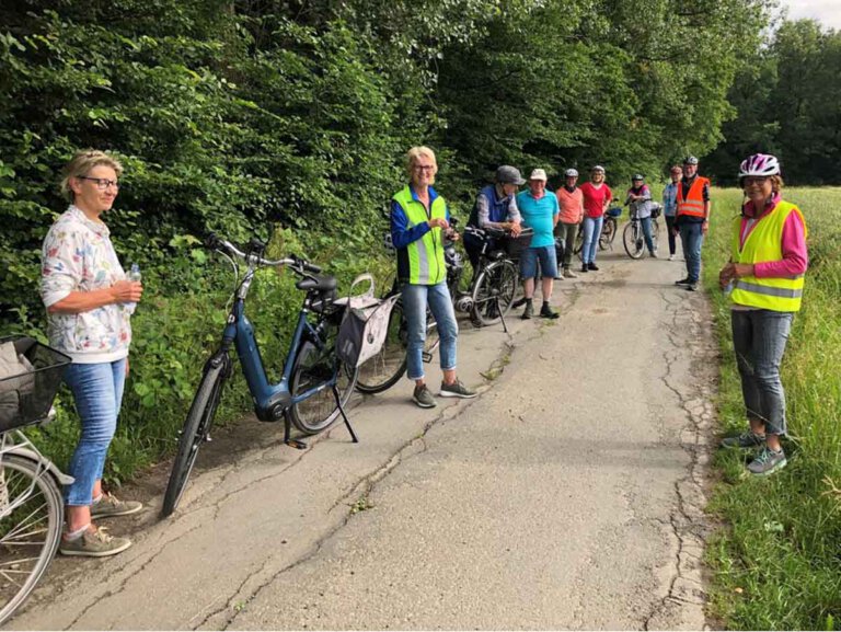 Während der Heimatverein Werne in der kommenden Woche wieder in die Pedale tritt, hat bei der Kolpingsfamilie die erste Radtour nach Ende des Lockdowns stattgefunden. Foto: Benno Jäger