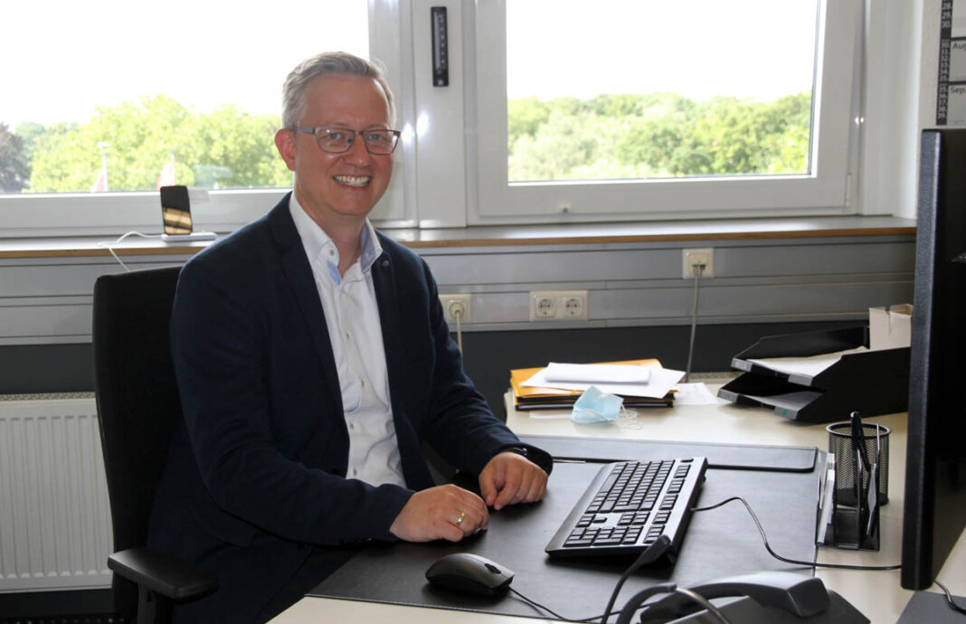 Stiller 1 Wirtschaftsförderer Matthias Stiller berichtete im Fachausschuss über großes Interesses für das geplante neue Industriegebiet Nordlippestraße. Foto: Wagner