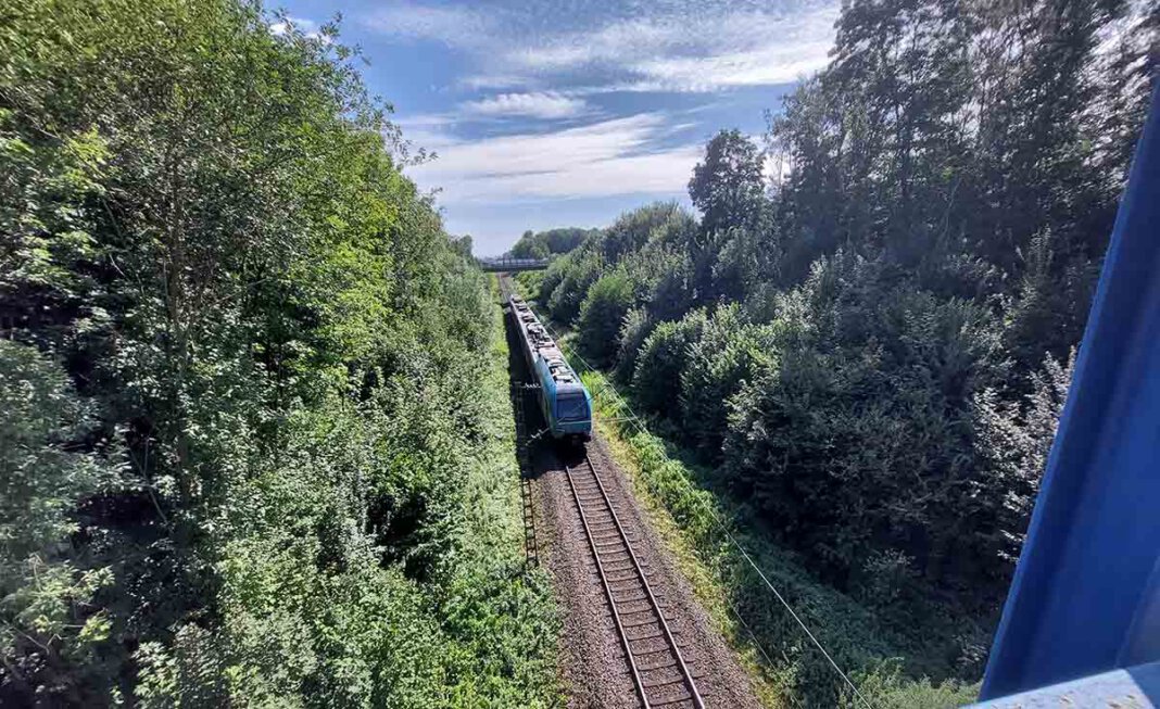 Bahngleis Aus eins mach' zwei: Die Chancen auf ein zweites Gleis zwischen Münster und Dortmund sind deutlich gestiegen. Foto: Wagner