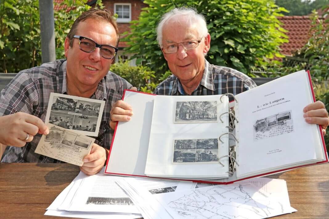 Peter Voß Peter Voß (links), hier mit Helmut Holz, sowie Marlies Hüsemann waren die Kulturpreisträger im Jahr 2018. Archivfoto: Volkmer