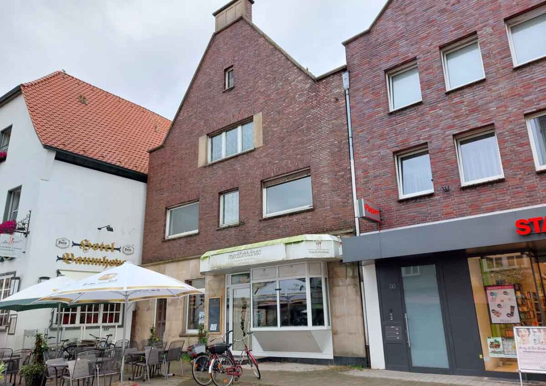 Schlunz Haus Das Gebäude an der Steinstraße 1 in Werne hat abermals den Besitzer gewechselt. Abriss und Neubau sind aber besiegelt. Foto: Wagner