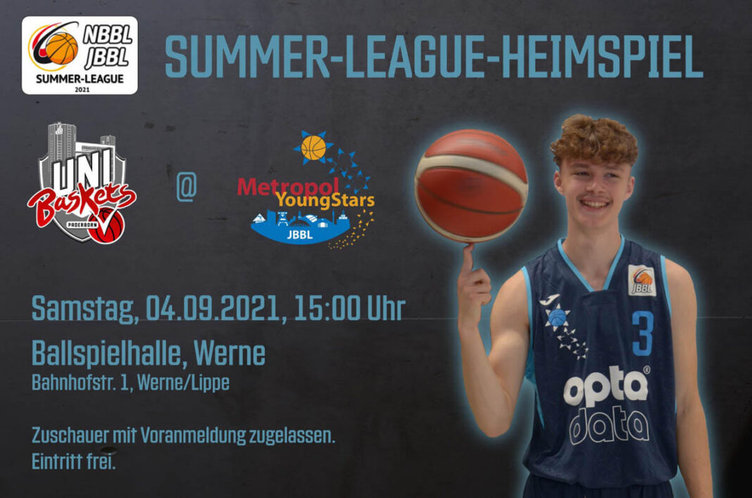 BB Werne Spitzenbasketball gibt es am Samstag, 4. September, in der Ballspielhalle zu bestaunen. Foto: Metropol Baskets Ruhr