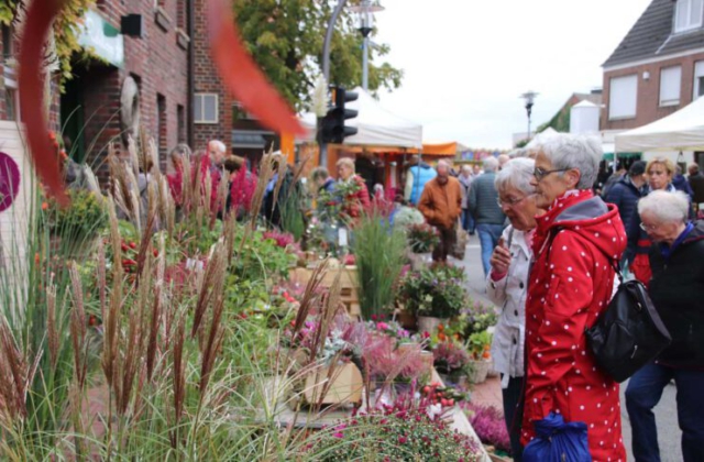 Zuletzt fand der Herbstmarkt in Nordkirchen im Jahr 2019 statt. Foto: Carla Ross