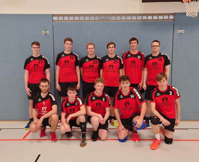 Das neuformierte Volleyball-Team des Werner SC hatte zum Saisonauftakt in Soest nicht viel zu bestellen. Foto: Juri Kollhoff