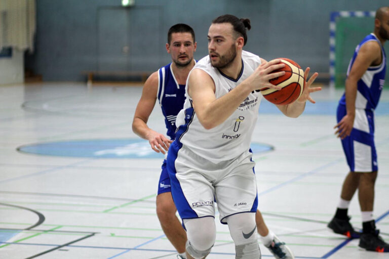 Jonah Bredt steuerte acht Punkte für die LippeBaskets beim Heimsieg gegen Dortmund-Derne bei. Foto: Wagner