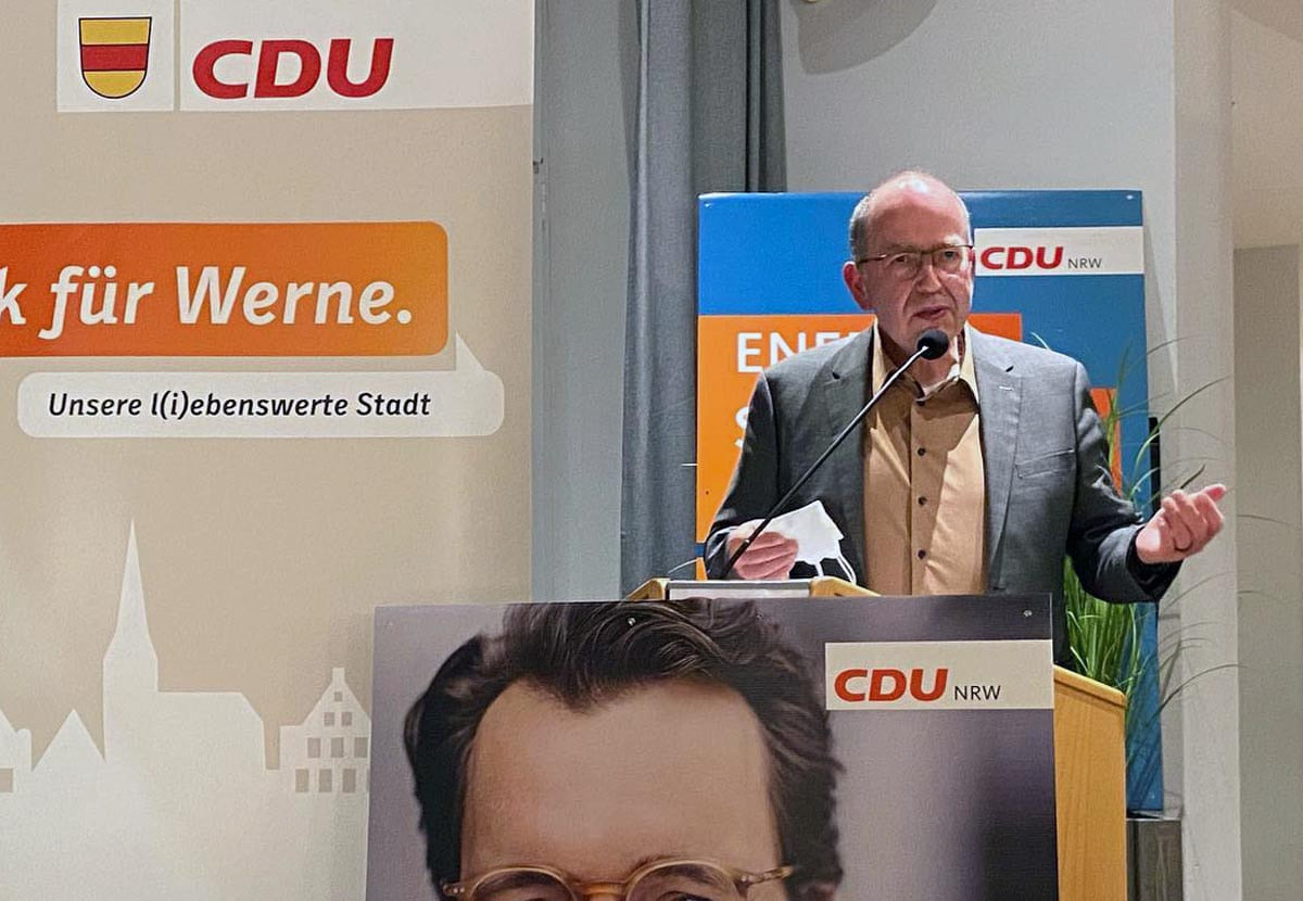 Rolf Weißner ist neuer Vorsitzender der CDU in Werne. Foto: CDU