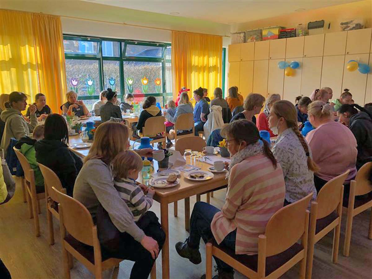Gut besucht war das Internationale Frauencafé im Dietrich-Bonhoeffer-Zentrum. Foto: Privat