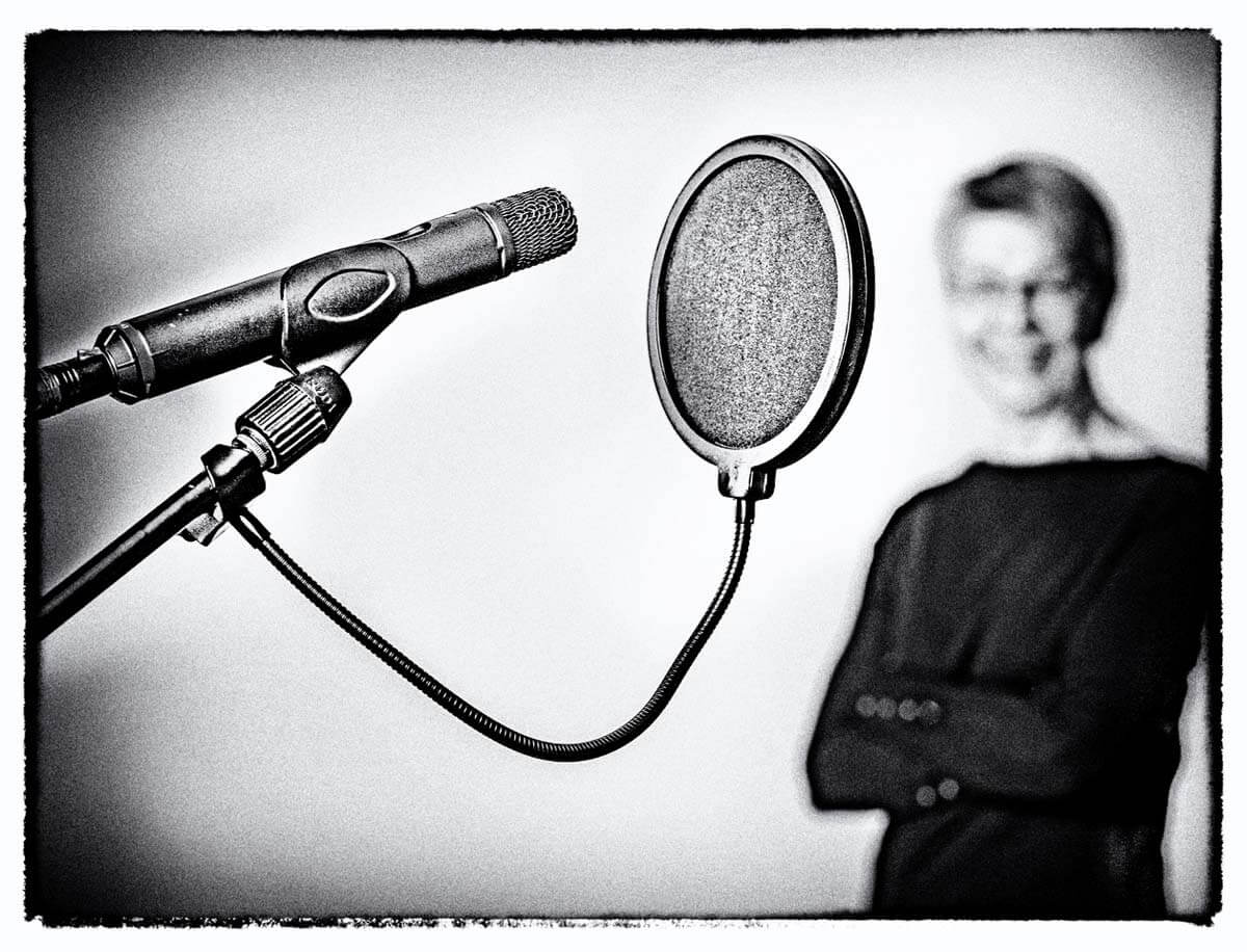 Mediensprecherin Aloisia Kreienbaum möchte im Workshop „Frauen eine Stimme geben“. Foto: Susanne Kästner
