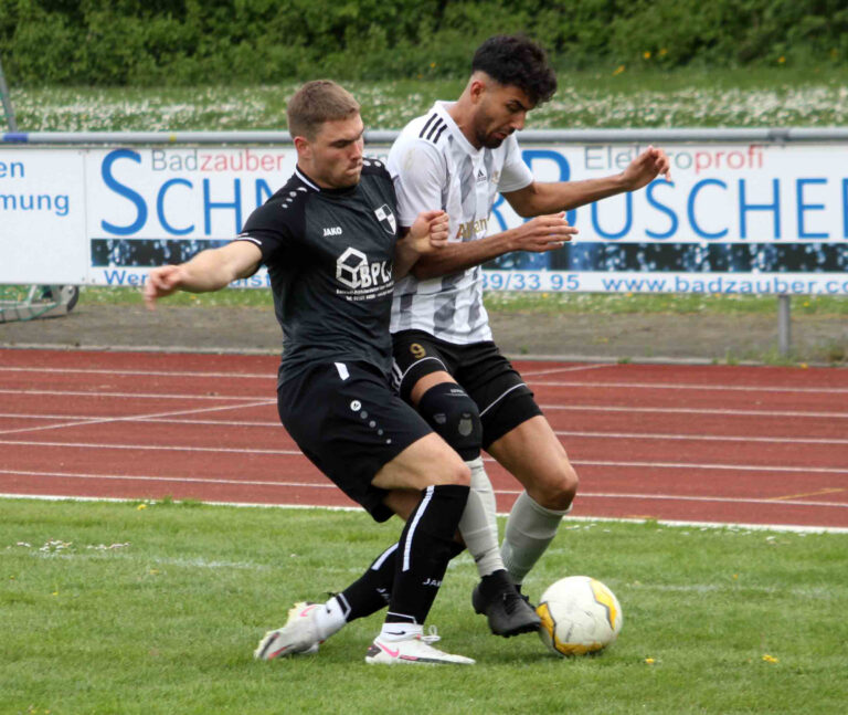 Samet Sahin war doppelt für Eintracht Werne in Uentrop erfolgreich. Foto: Wagner