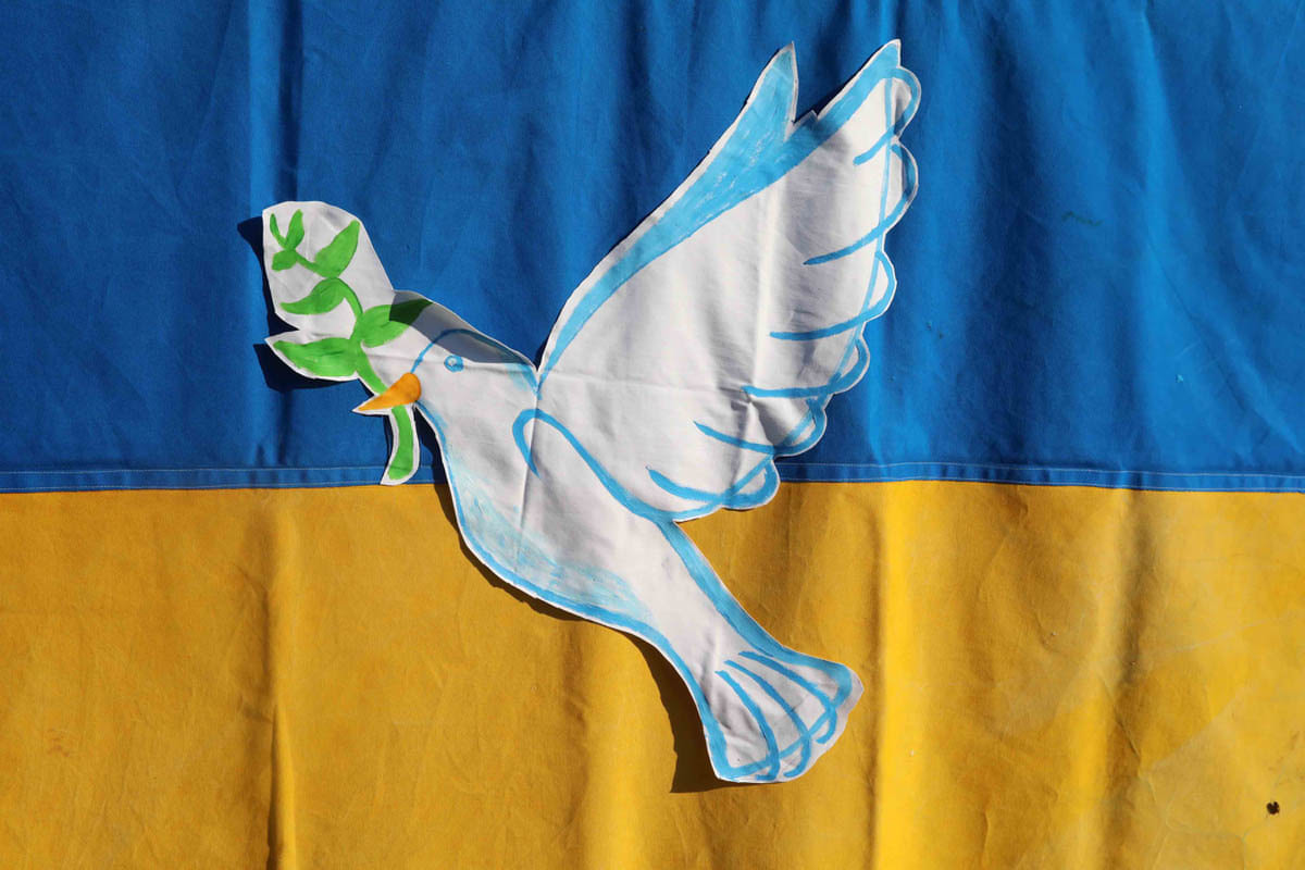Das Engagement für die Kriegsopfer in der Ukraine ist weiterhin groß, wie die Aktion einer neuen Initiative an der Marga-Spiegel-Schule zeigt. Symbolbild: Volkmer