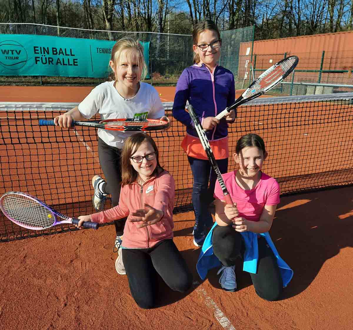 Der Werner Tennis-Club lädt am morgigen Samstag (23. April) zum Tag der offenen Tür für die Jugend ein. Foto: WTC