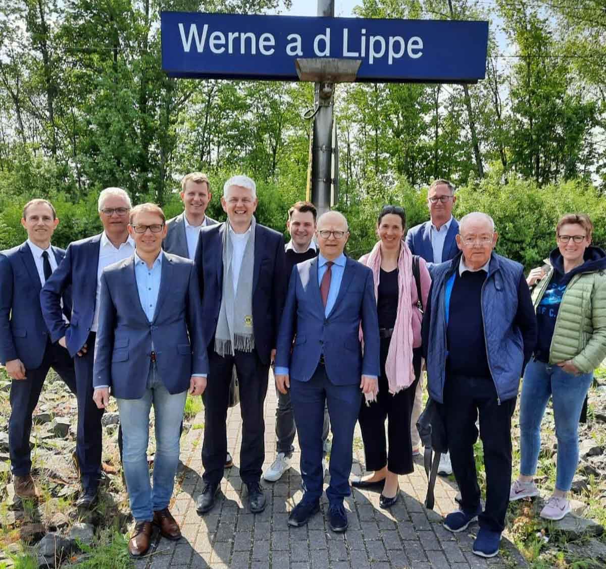 Einen Durchbruch gibt es bei der Realisierung eines zweiten Gleises für die Bahnstrecke Werne - Amelsbüren, wie am 4. Mai 2022 bekannt wurde. Foto: Gaby Brüggemann