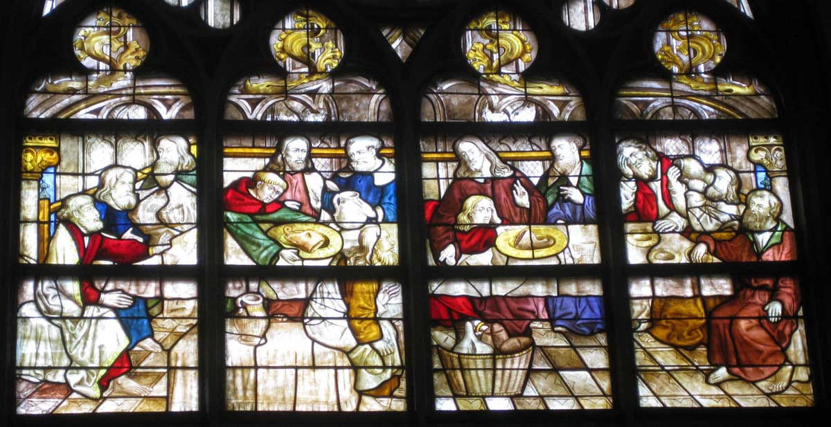 Vorbild für den Imbiss nach dem Stadtrundgang ist das Bildnis vom „Westfälischen Abendmahl“ in der Kirche St. Maria zur Wiese in Soest. Foto: KAB