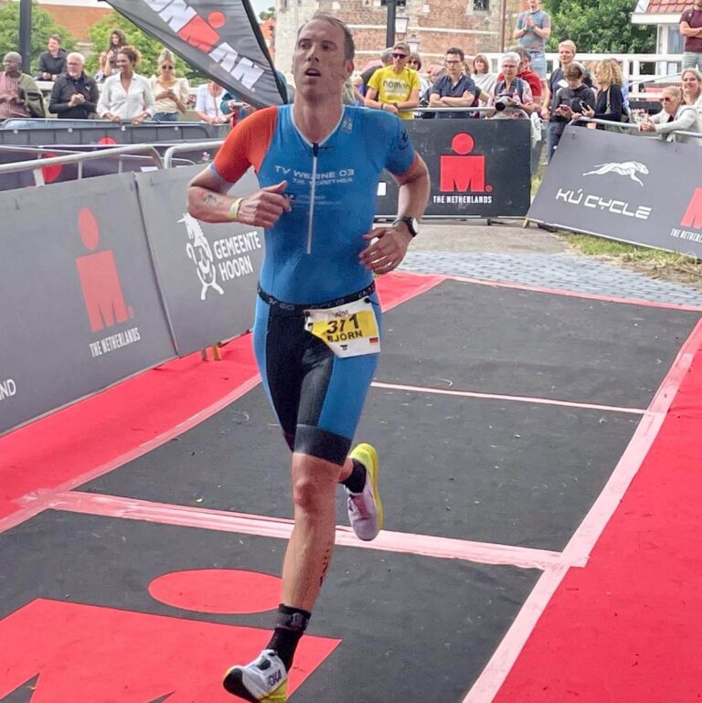Olympische Distanz: Triathlet Björn Kräher landet im vorderen Drittel