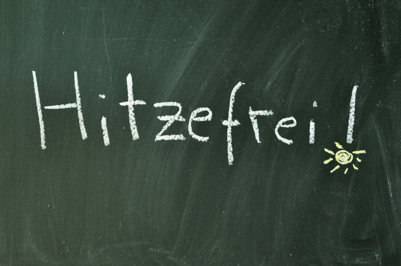 Das sind die Regeln zu einem möglichen „Hitzefrei“. Symbolfoto: BZR