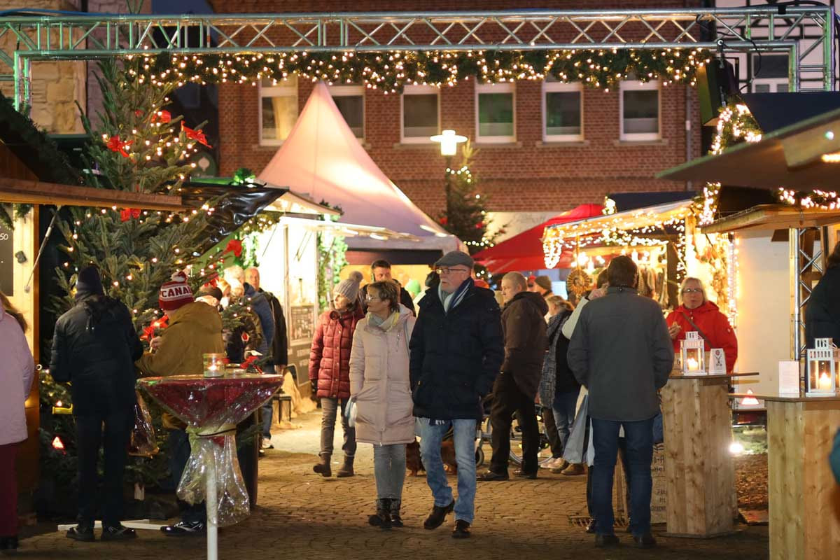 Weihnachtsmarkt in Werne ist offiziell Werne Plus