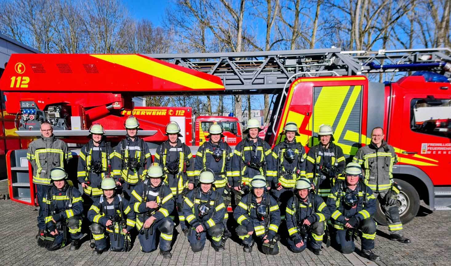 Atemschutzgeräte-Lehrgang bei Feuerwehr sehr erfolgreich – Werne Plus