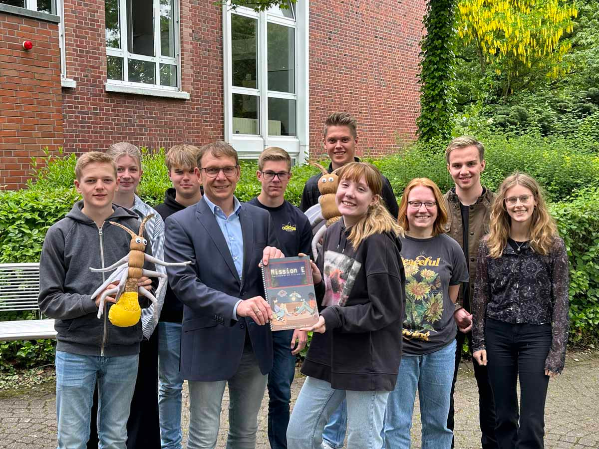 Schülerfirma am GSC: Daumen drücken für Berlin – Werne Plus