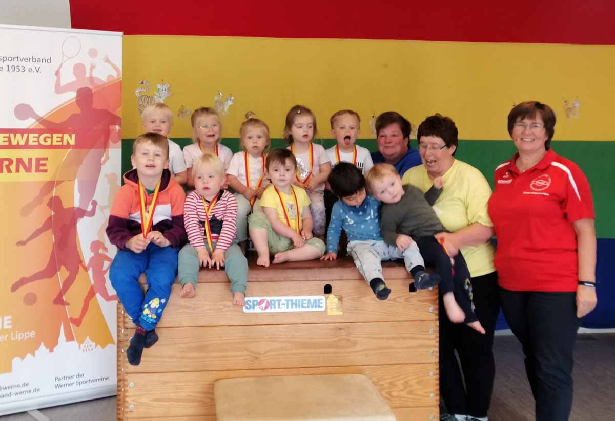 TV-Turnkindergarten und WSC-Minimäuse zeigen ihr Können – Werne Plus