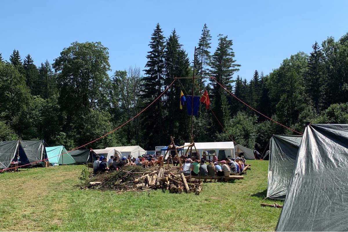 Einen Rück- und Ausblick auf das Zeltlager der Kolping- und Klosterjugend wartet am Sonntag auf alle Interessierten. Foto: privat