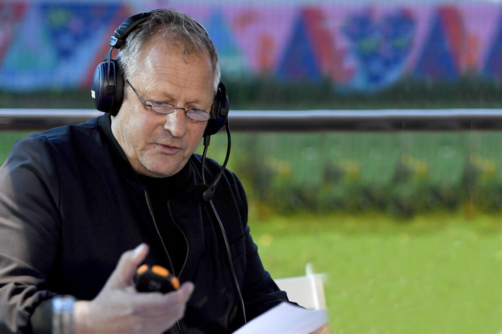 Das Hinspiel im Lindert kommentierte Hansi Küpper live. Für das Rückspiel drückt der Sky-Mitarbeiter dem Verein die Daumen, „der die Punkte braucht“.  Archivfoto: MSW  