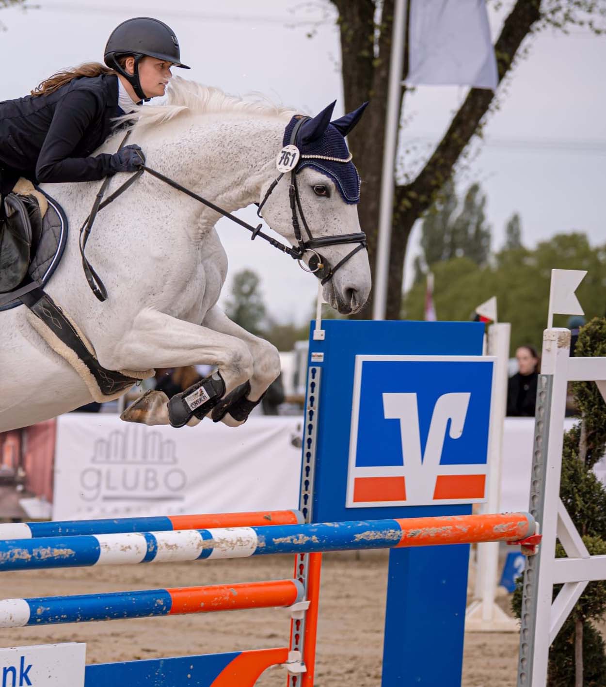 Laura Schwert belegte mit Fein Cera. beim L-Springen den vierten Platz. Foto: privat