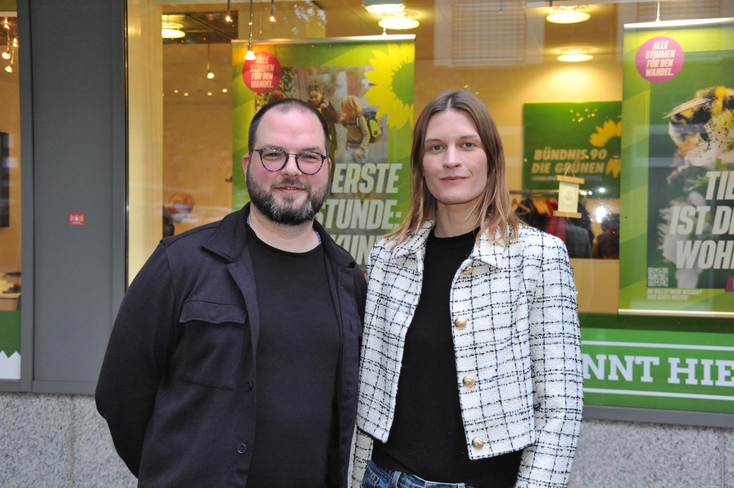 Esther Schüttpelz und Christoffer Diedrich sind das neue Sprecherteam der Grünen in Werne. Foto: privat