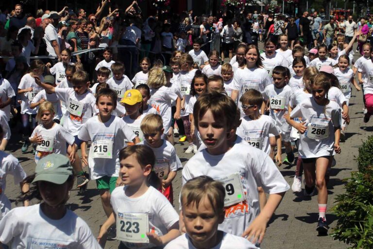 Stadtlauf Werne 2024 - Bambini und Schülerrennen - Foto: Wagner