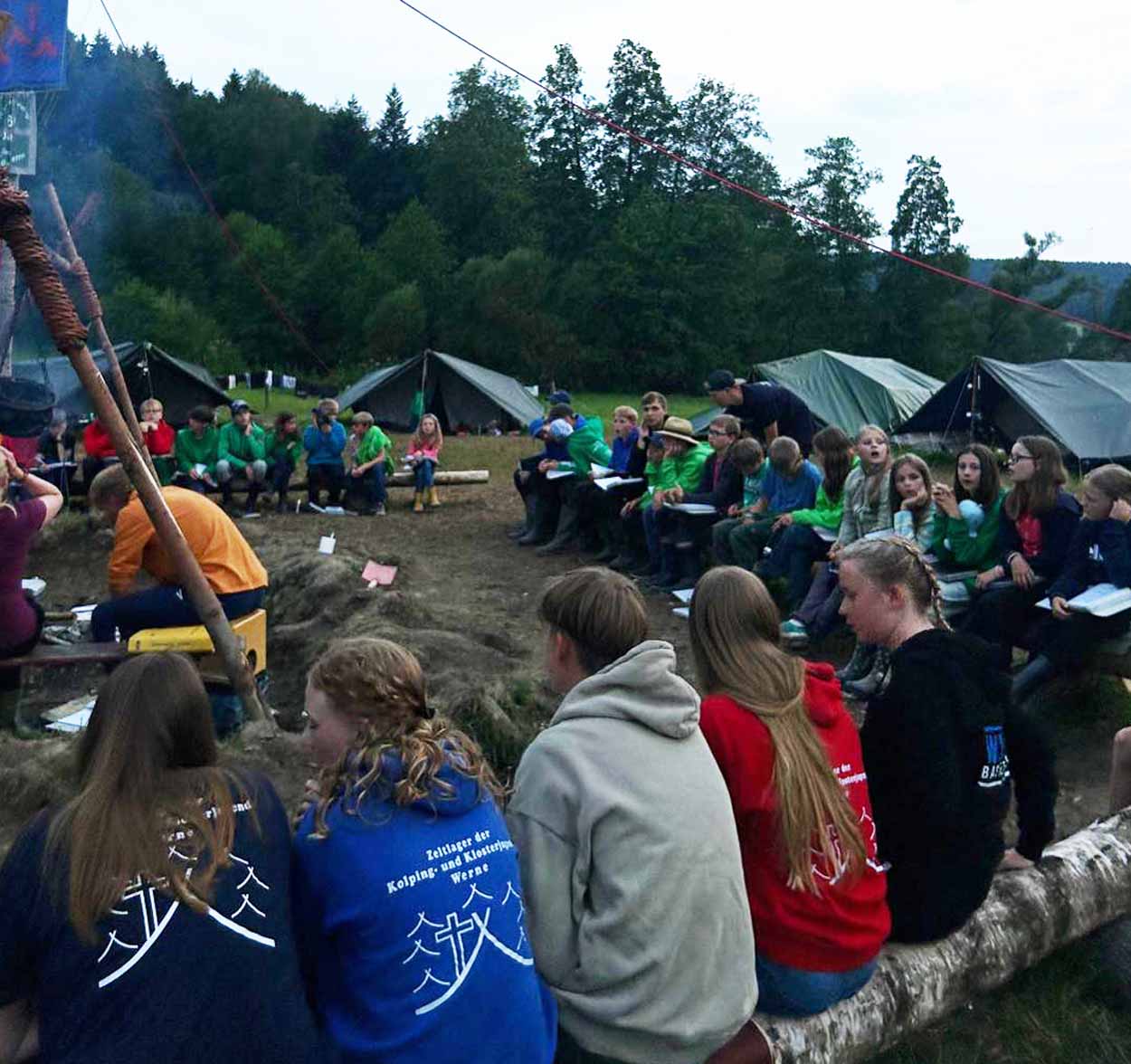 Ein positives Fazit zogen die Verantwortlichen der Kolping- und Klosterjugend nach zwei Wochen Zeltlager in Bayern. Foto: privat