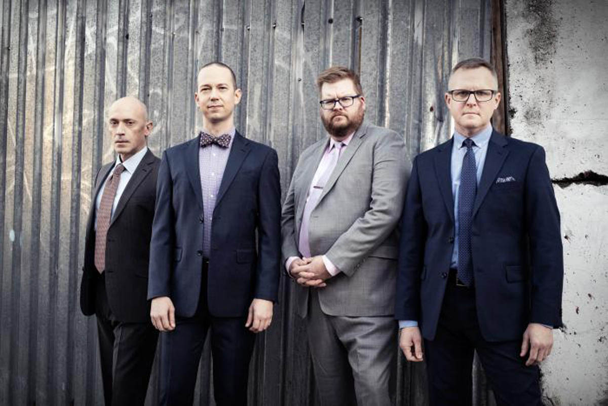 Die Gruppe New York Polyphony gastiert in der Cappenberger Stiftskirche. Foto: Jacob Blickenstaff