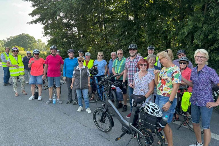 Der September bei der Kolpingsfamilie Werne beginnt und endet mit einer Radtour. Foto: Benno Jäger