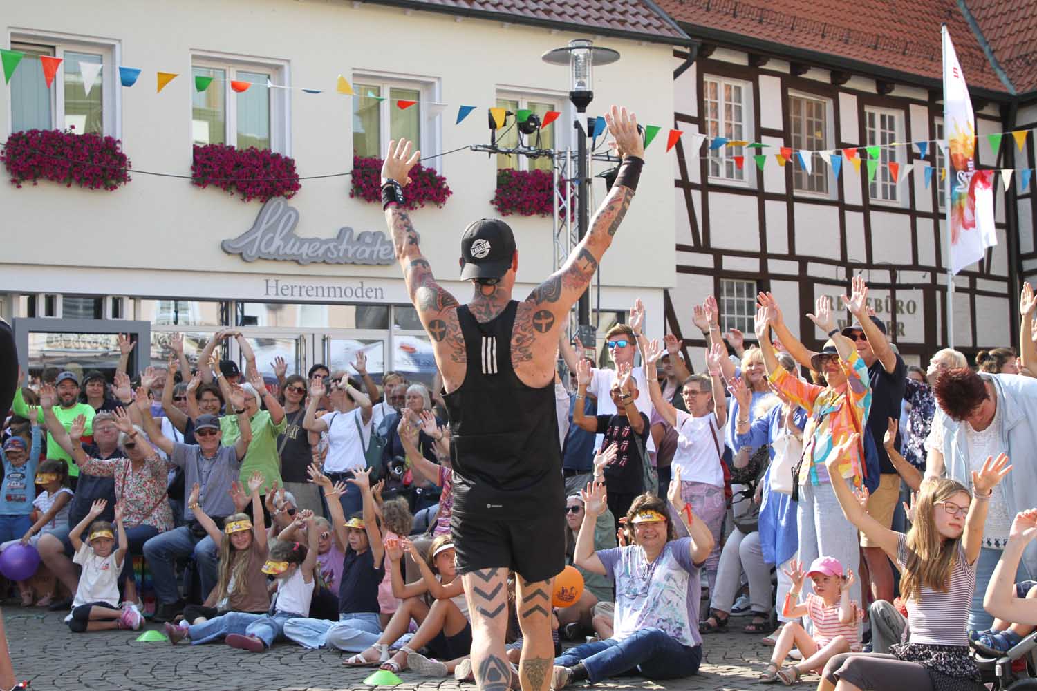 Das Sparkassen-Straßenfestival in Werne begeistert und feiert in diesem Jahr Zehnjähriges. Foto: Isabel Schütte