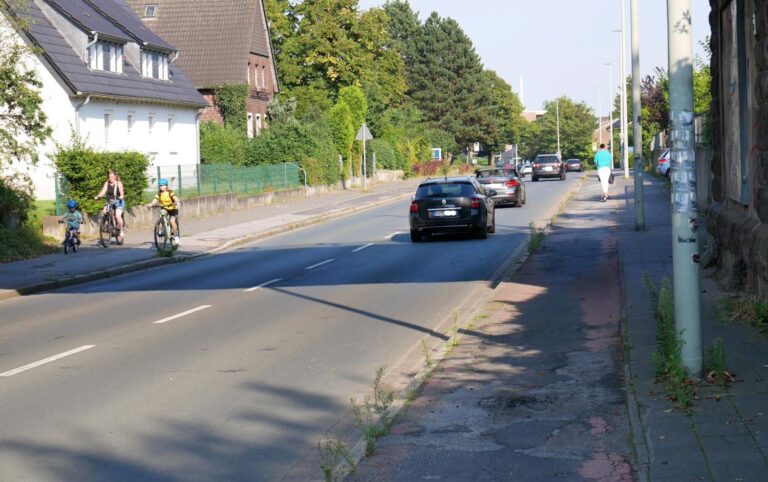 Die Ortsdurchfahrt (K8, K19) Penningrode, Ovelgönne, Selmer wird neu gestaltet. Foto: Gaby Brüggemann