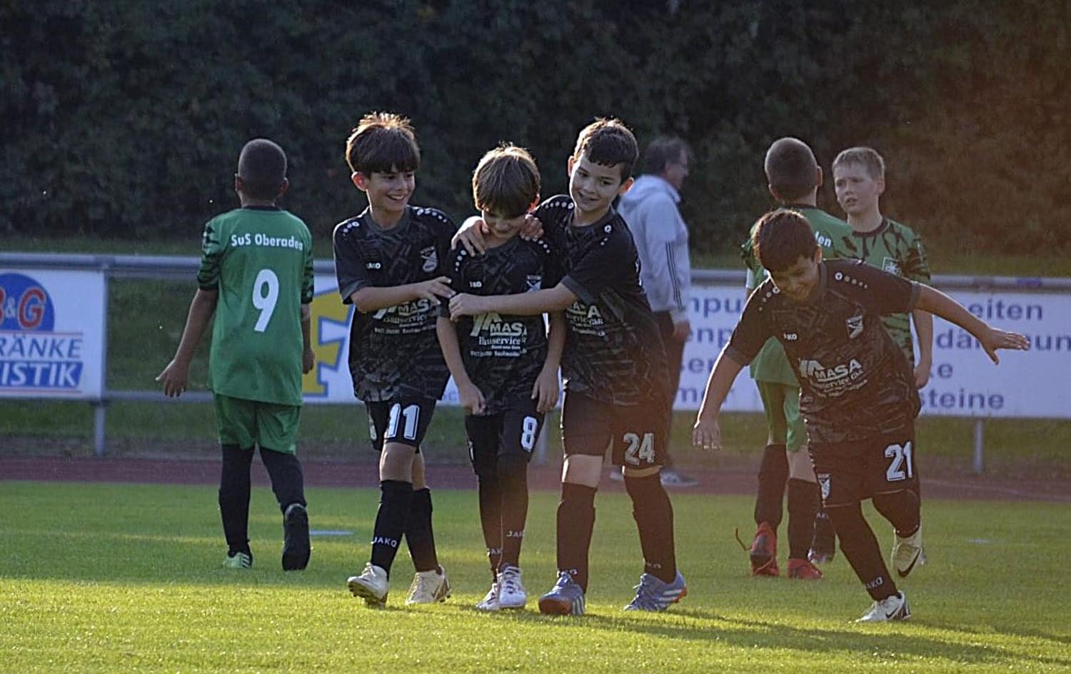 Die E-Jugend von Eintracht Werne hat sich in der 1. Runde des Kreispokals gegen den SuS Oberaden durchgesetzt. Foto: Y. Große-Drenkpohl