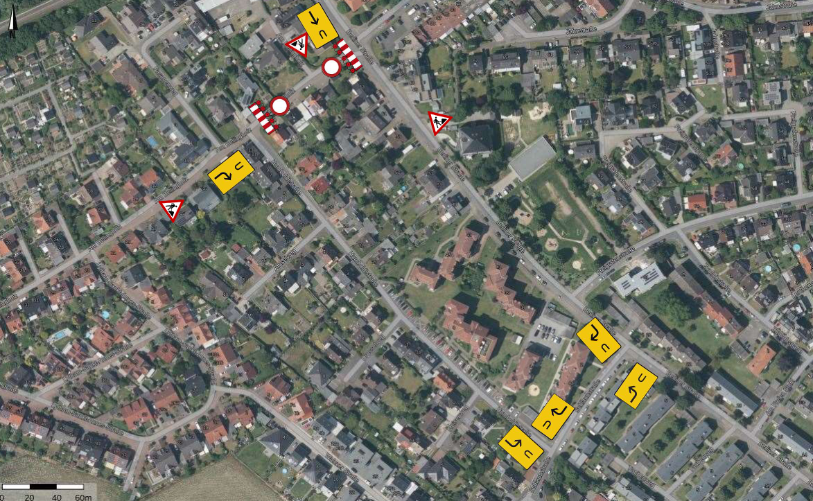 Der Kommunalbetrieb Werne informiert über die Sperrung eines Teilstücks der Straße 