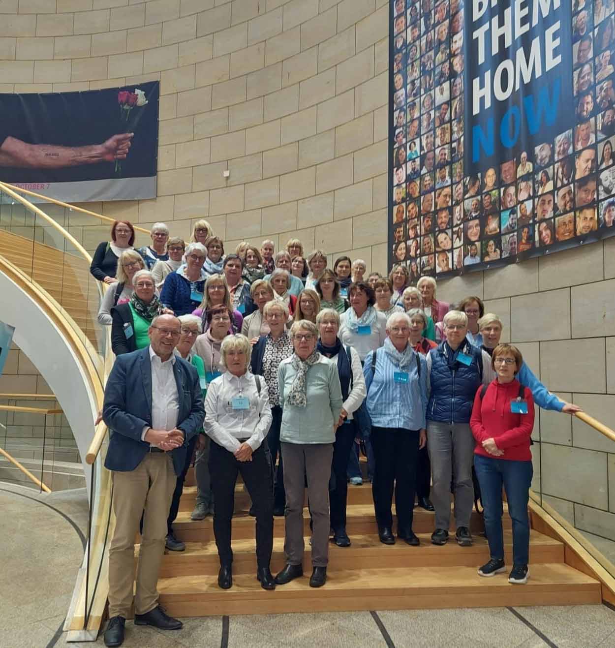 Einen informativen und geselligen Tag erlebten die WSC-Frauen im Düsseldorfer Landtag. Foto: WSC