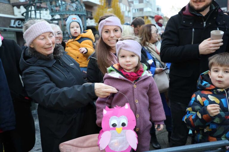 Martinsmarkt mit Laternenumzug in Werne 2024